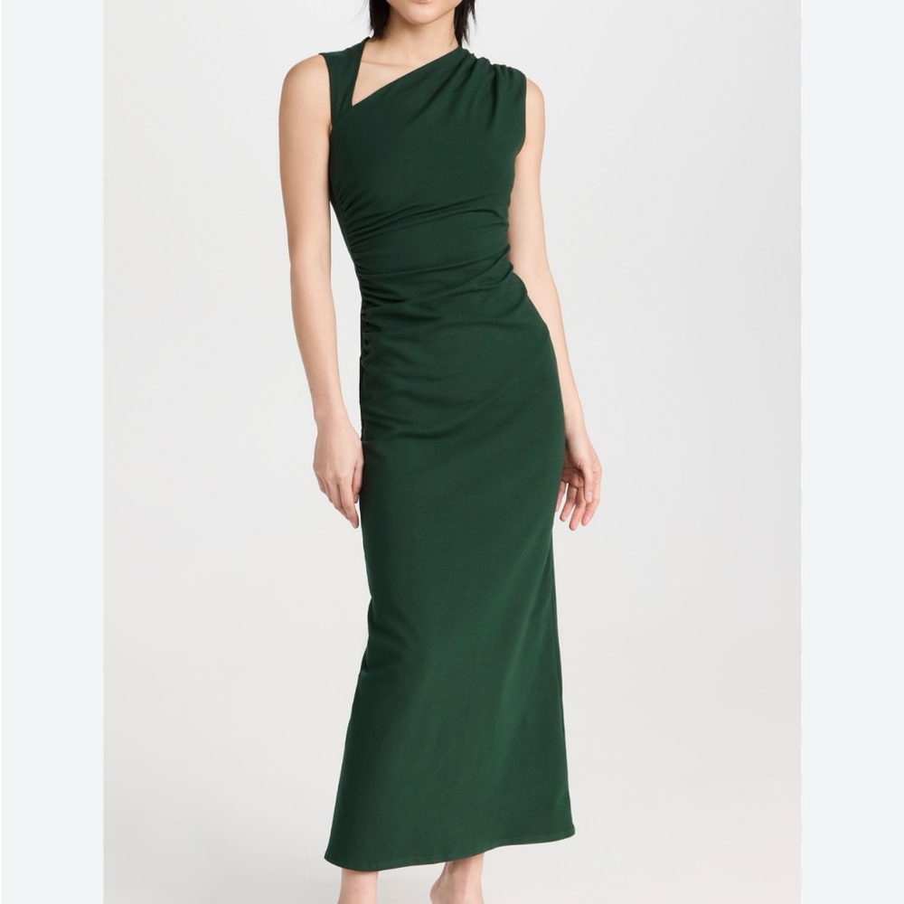 NWT Sz S Reformation knit amiah Green Dress